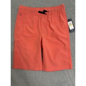 Tommy Hilfiger Boys 8-20 Quick Dry Shorts Salmon Orange Sz M (12/14)